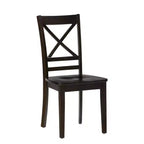 Jofran,Simplicity Solid Wood Classic Cross-Back Dining Chair (Set of 2)