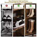 3-Drawer Rattan Shoe Storage Cabinet Freestanding Organizer for Entryway/Hallway (Easy Assembly)