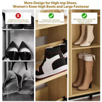 3-Drawer Rattan Shoe Storage Cabinet Freestanding Organizer for Entryway/Hallway (Easy Assembly)