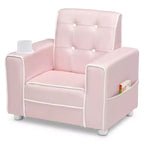 Delta Children Chelsea Kids Upholstered Chair with Cup Holder