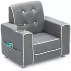 Delta Children Chelsea Kids Upholstered Chair with Cup Holder