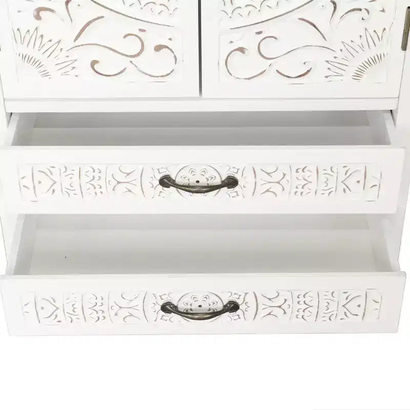 GDFStudio Duarte Transitional 26.77'' Storage Sideboard Cabinet with 2 Doors and 2 Drawers