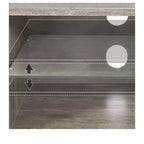 LED TV Stand With Power Outlets & Storage Shelves for 70/65/60 inch TVs, TV Entertainment Center Media Console For Living Room