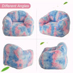 Bean Bag Chair for Adults, Plush Faux Fur Memory Foam Lounger, Ergonomic Beanbag Sofa Chair, Lazy Sofa Cozy Beanbag, for Dorm, Living Room