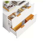 2-Drawer Lateral File Cabinet With LED Light Filing Cabinet For Office Organizer, Home Office Storage File Cabinet For Letter Legal A4 Size