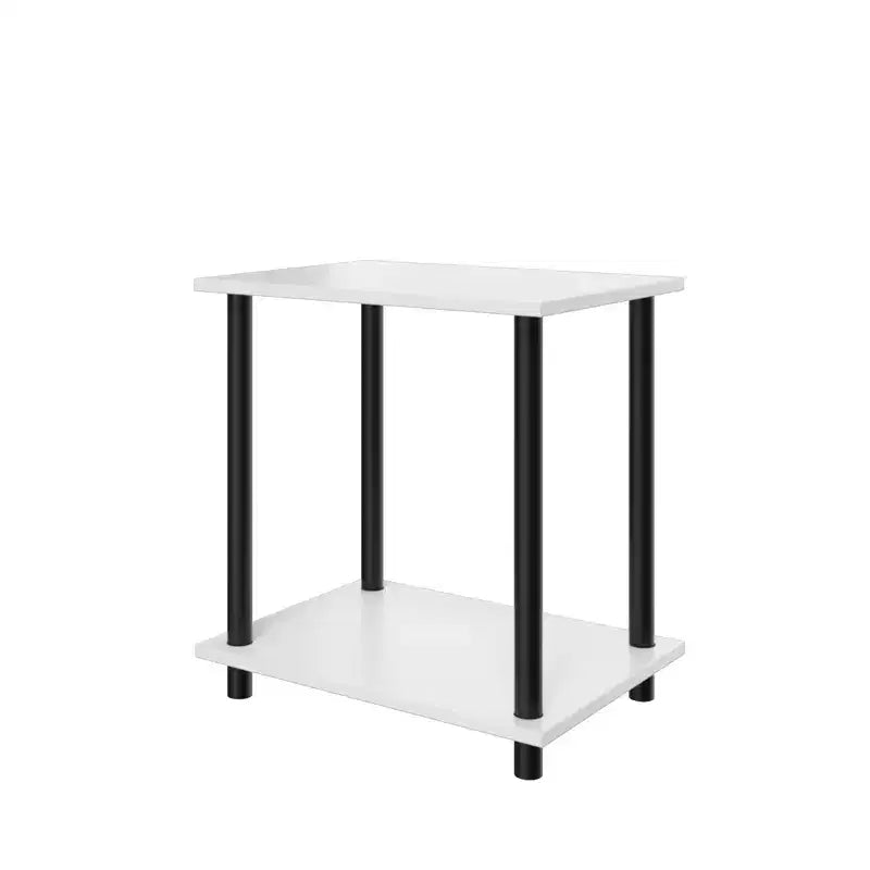 Homez 2 Tiers Wood Household Shelving Unit (14.96 in. W x 15.87 in. H x 11.02 in. D)