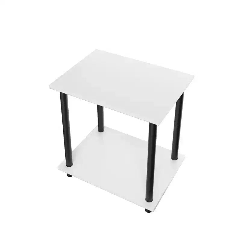 Homez 2 Tiers Wood Household Shelving Unit (14.96 in. W x 15.87 in. H x 11.02 in. D)