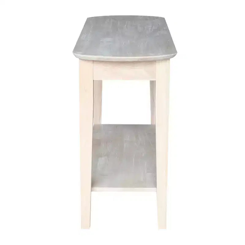 Philips Oval Sofa Table Unfinished - International Concepts