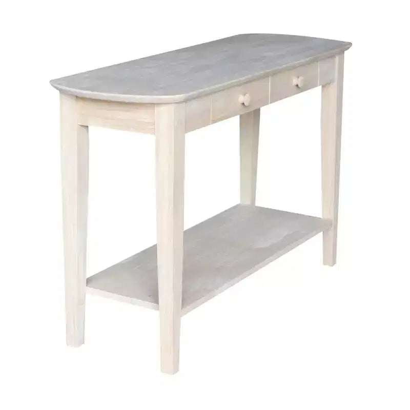 Philips Oval Sofa Table Unfinished - International Concepts