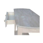 Philips Oval Sofa Table Unfinished - International Concepts