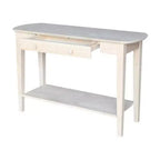 Philips Oval Sofa Table Unfinished - International Concepts