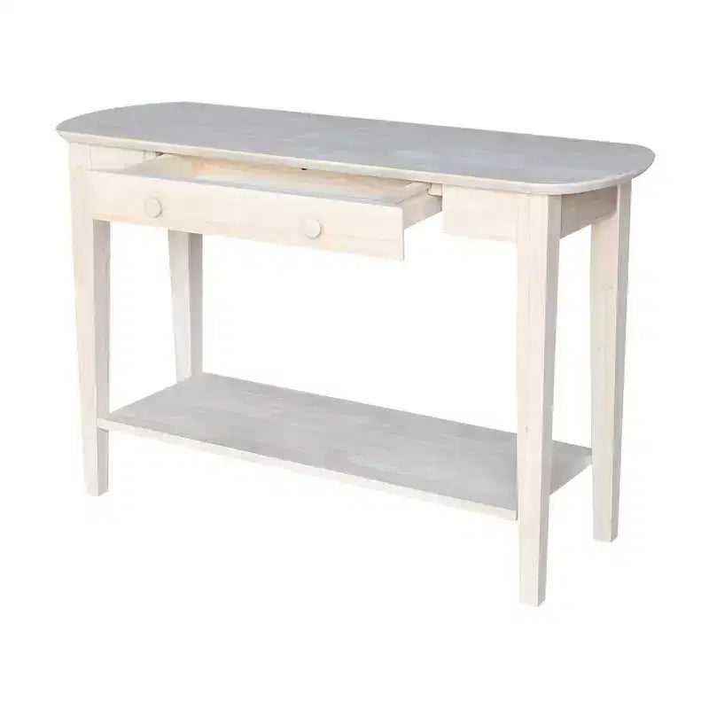 Philips Oval Sofa Table Unfinished - International Concepts