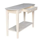 Philips Oval Sofa Table Unfinished - International Concepts
