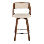 Set of 2 Cecina Upholstered Counter Height Barstools - Lumisource