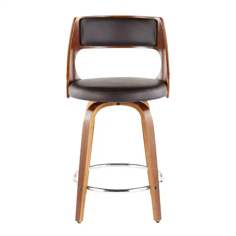 Set of 2 Cecina Upholstered Counter Height Barstools - Lumisource